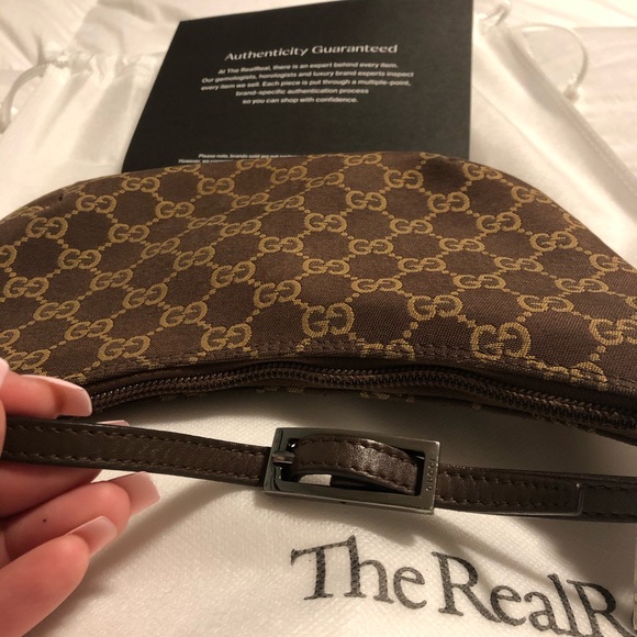 GUCCI small GG Canvas Hobo - Picture 6 of 6
